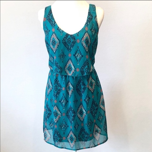 Speechless Dresses & Skirts - Speechless Teal Green Sleeveless Dress